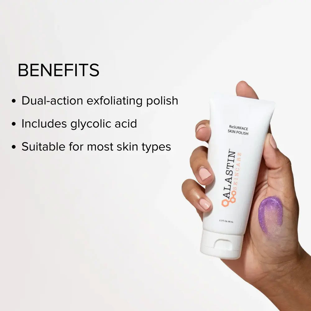 Alastin Resurface Skin Polish Scrub beefits