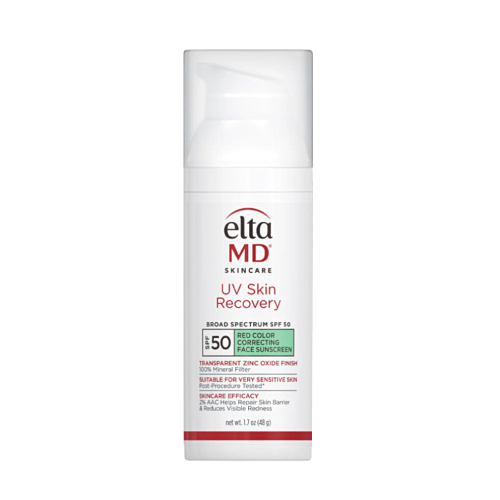 EltaMD UV Skin Recovery Red Color Correcting Green Tinted Broad Spectrum SPF 50