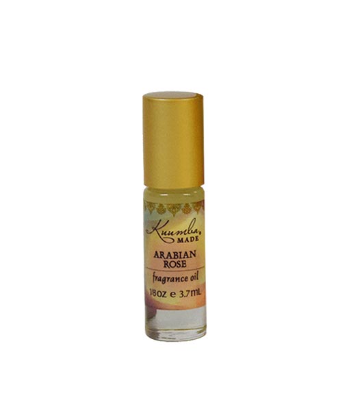 Arabian rose fragrance oil bottle