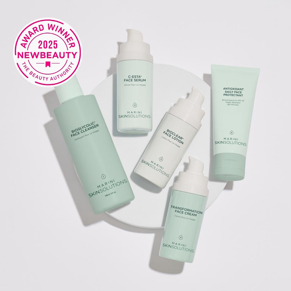 Marini SkinSolutions (Standard / Full Size) Skin Care Management System - Normal or Combination Skin Kit