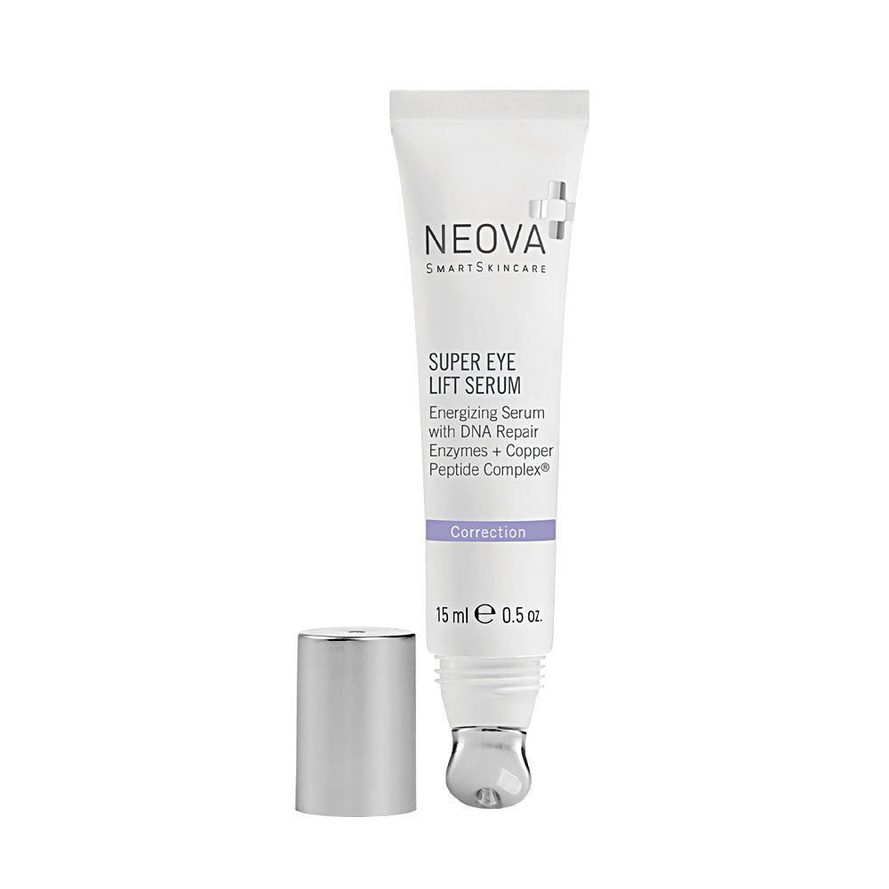 Neova Super Eye Lift Serum tube open