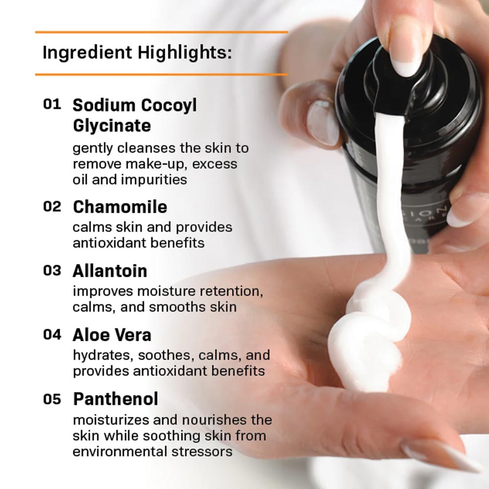 Revision Gentle Foaming Cleanser benefits