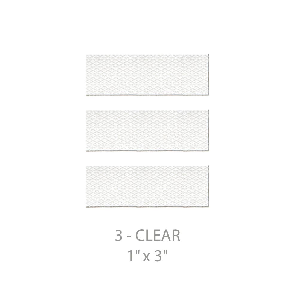Silagen Silicone Gel Sheeting Scar Strips 3 Clear 1x3