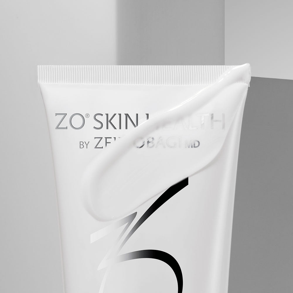 ZO Body Smoothing Creme tube and swatch