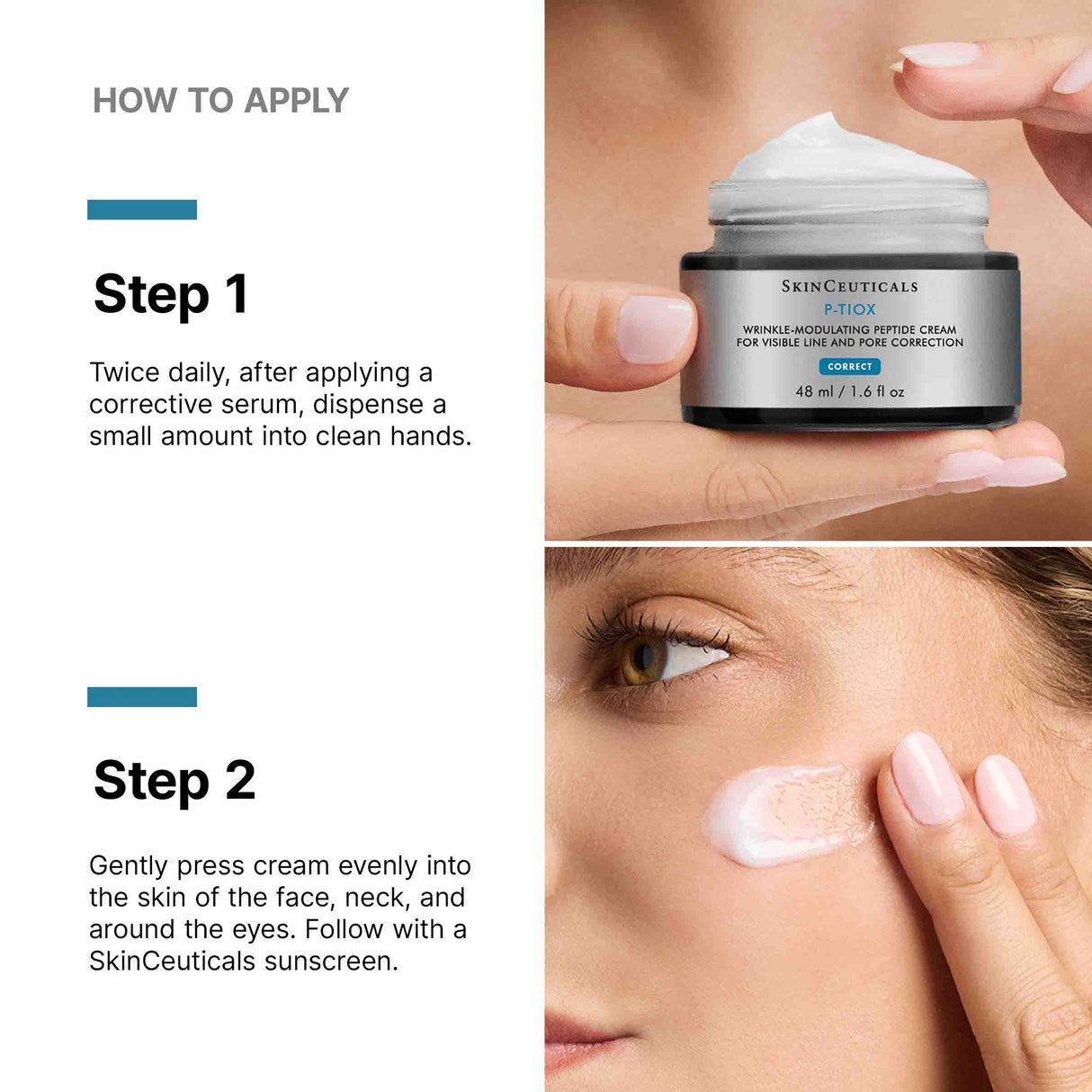 SkinCeuticals P-TIOX Anti-Wrinkle Peptide Face Cream