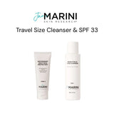 Jan Marini Bioglycolic Cleanser & SPF 33 Face Sunscreen Set (Travel Sizes)