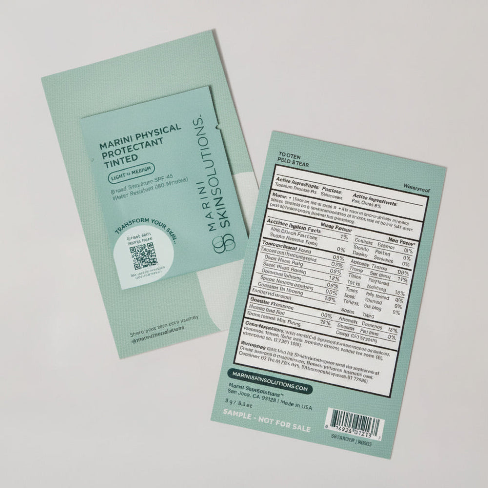 Marini SkinSolutions Physical Protectant Light to Medium SPF45 0.1 oz Sample Size [$6 value]