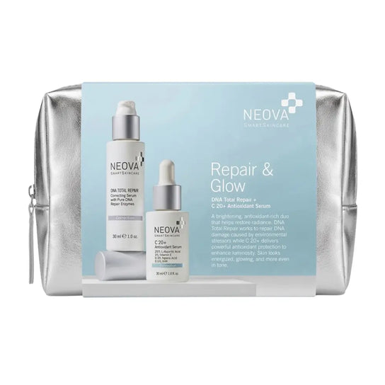 Neova SmartSkincare Repair & Glow Mini Kit (DNA Total Repair + C 20+ Antioxidant)