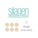 Silagen Silicone Gel 1″ Dots for Scars – Sheet of 6 Dots
