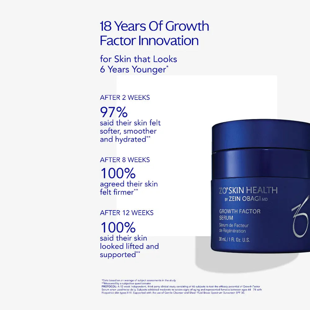 ZO Skin Health Growth Factor Face Serum