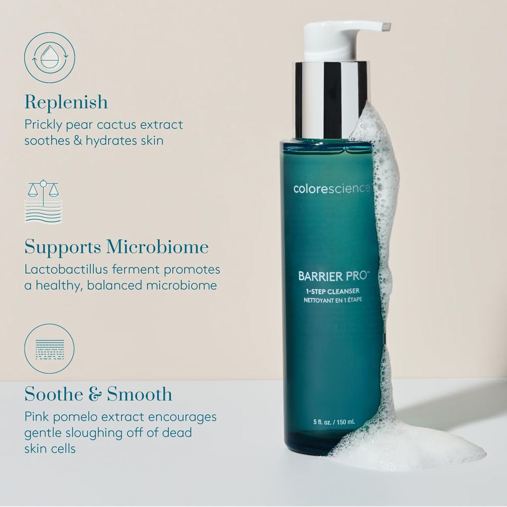 Colorescience Barrier Health Dream Duo Barrier Pro 1-Step Cleanser benefits
