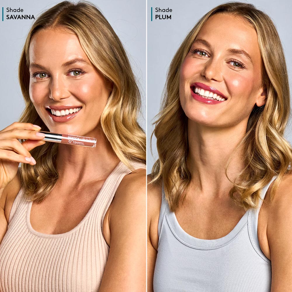Colorescience Lip Shine Duo color in model