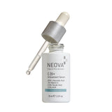Neova C 20 + Antioxidant Serum open bottle with dropper