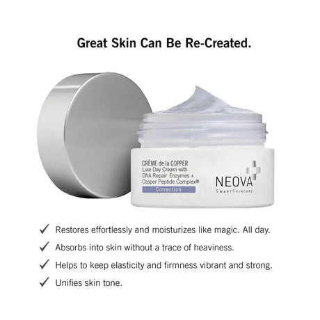 Neova Creme de la Copper benefits