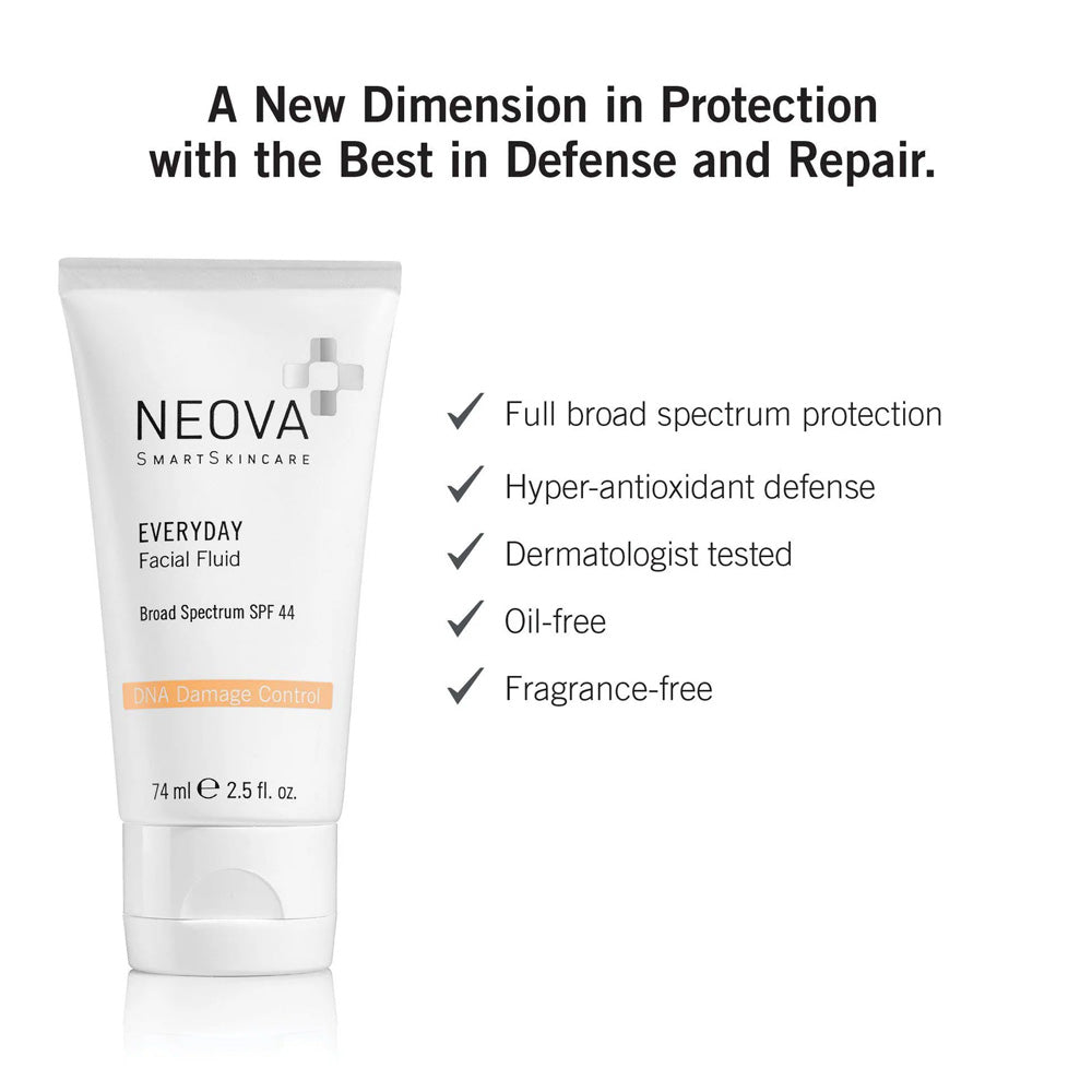 Neova SmartSkincare Everyday Facial Fluid Broad Spectrum SPF 44