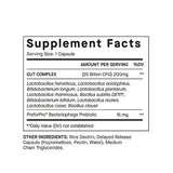 Nutrafol Hairbiotic MD probiotics supplement facts