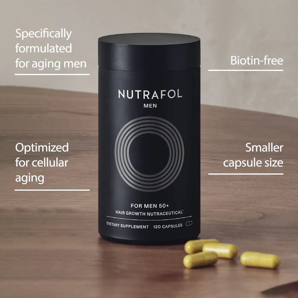 Nutrafol Hair Growth Supplements for Men 50+