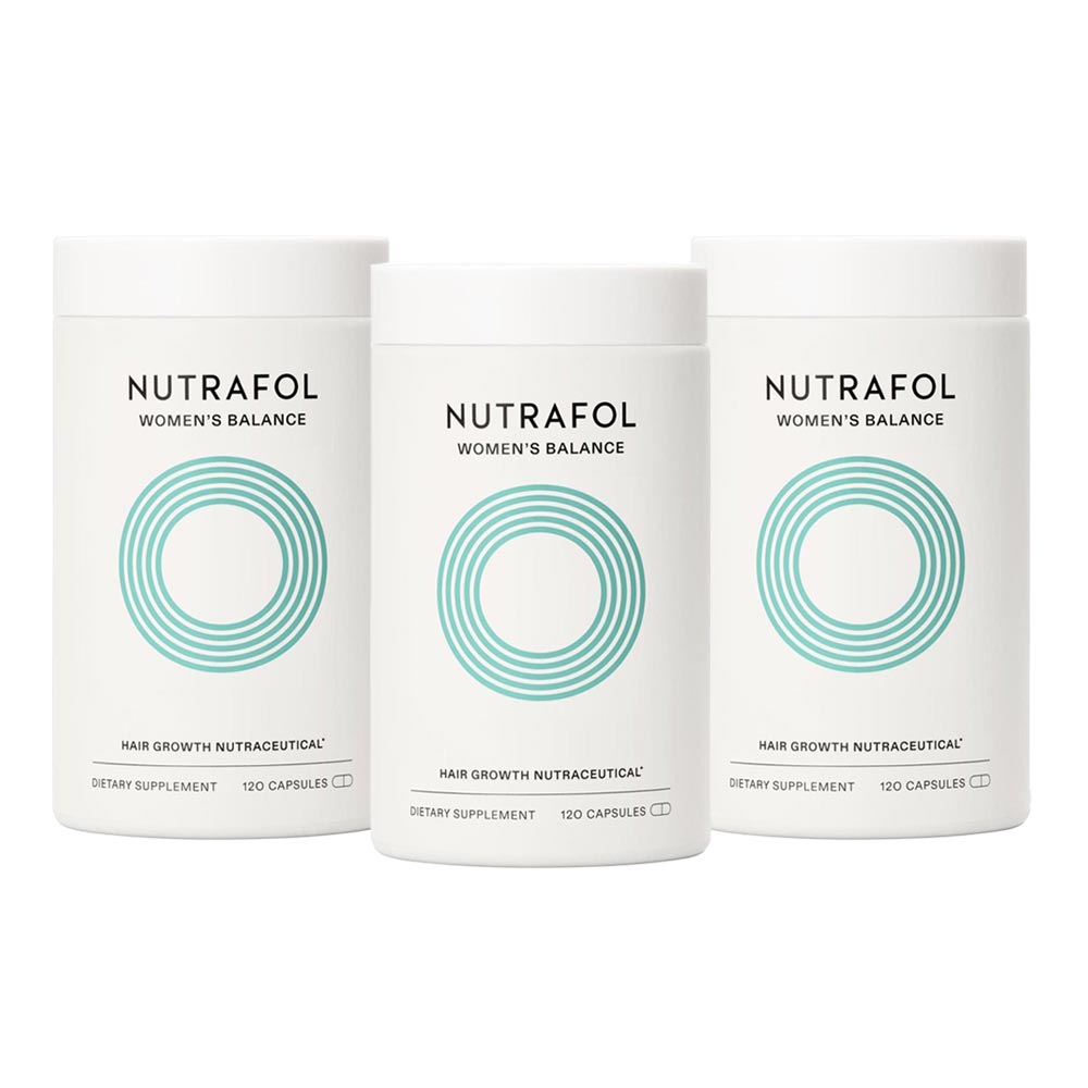 3 bottles of Nutrafol Womens Balance