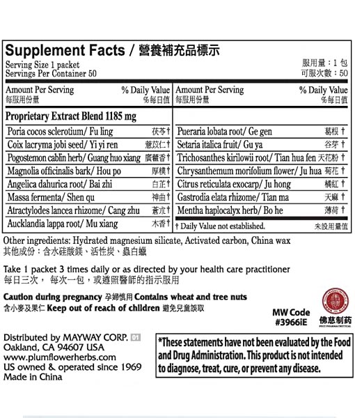 Plum Flower Curing Pills