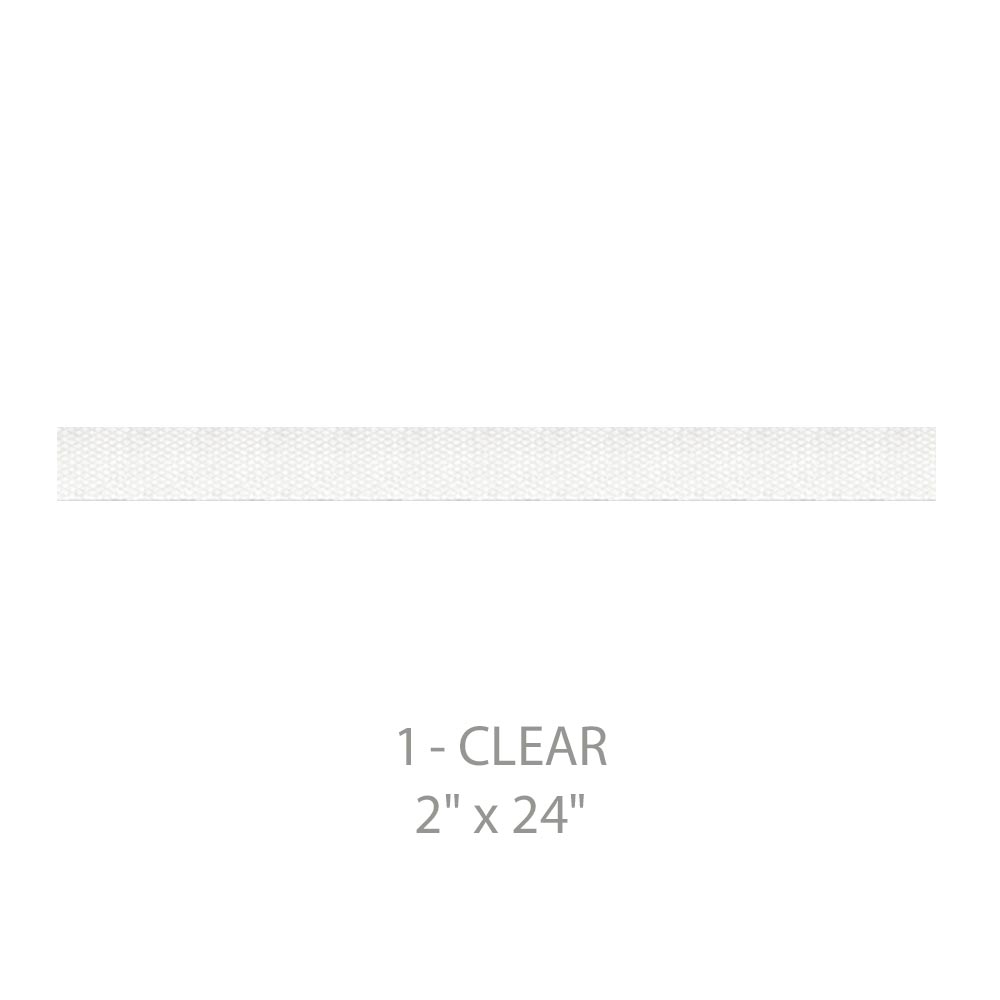 Silagen Silicone Gel Sheeting Abdominal Strip 2"x4" clear