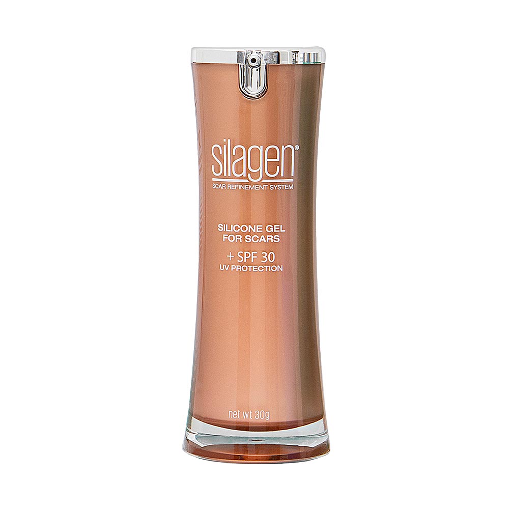 Silagen Pure Silicone Gel for Scars SPF 30 1 oz bottle