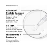 Model is applying a drop of SkinCeuticals P-TIOX Anti-wrinkle serum ingredients