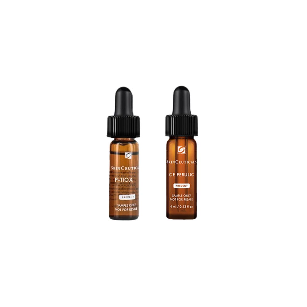 SkinCeuticals P-Tiox and C E Ferulic samples
