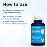Vitamedica Bromelain Quercetin how to use