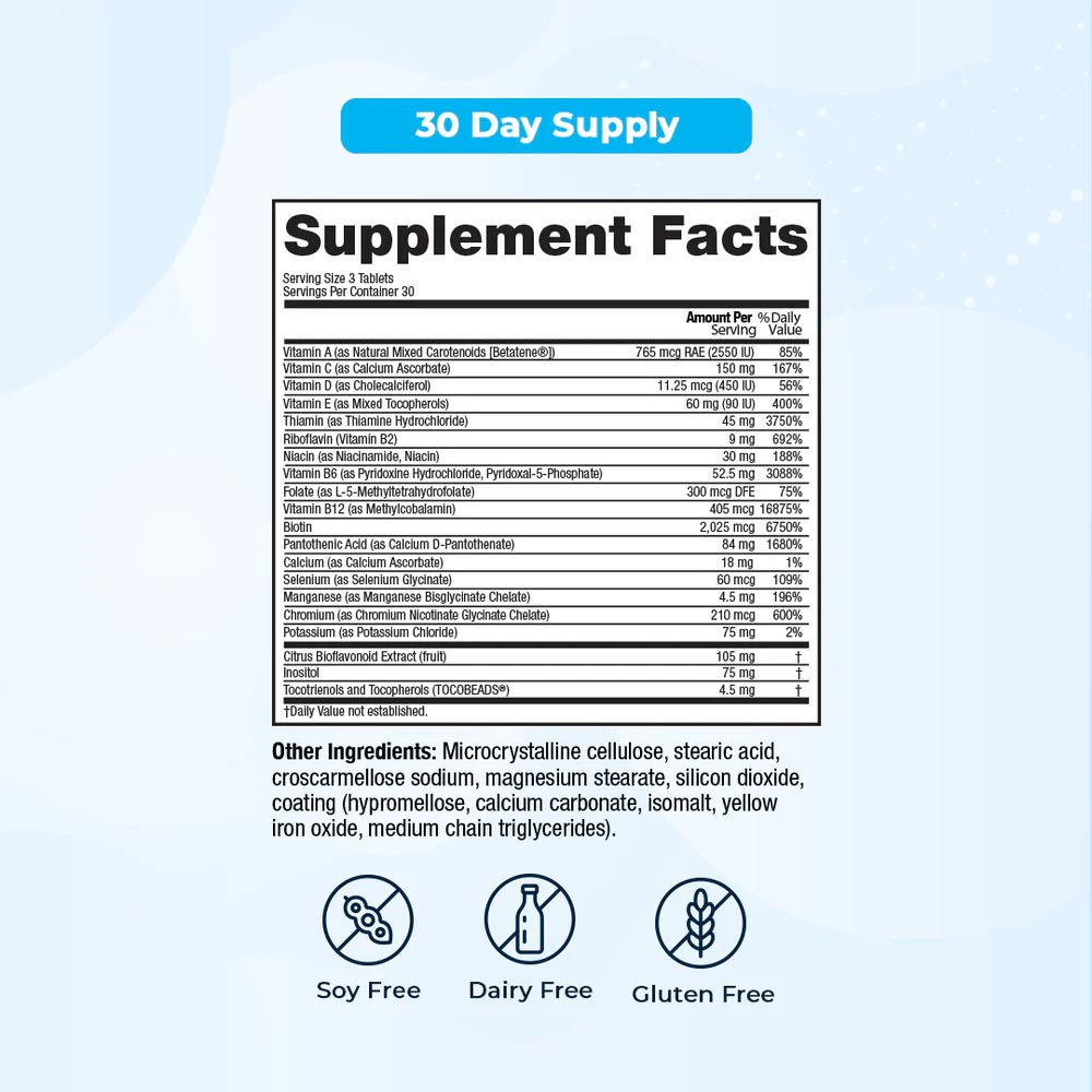 VitaMedica Energy Support supplement facts