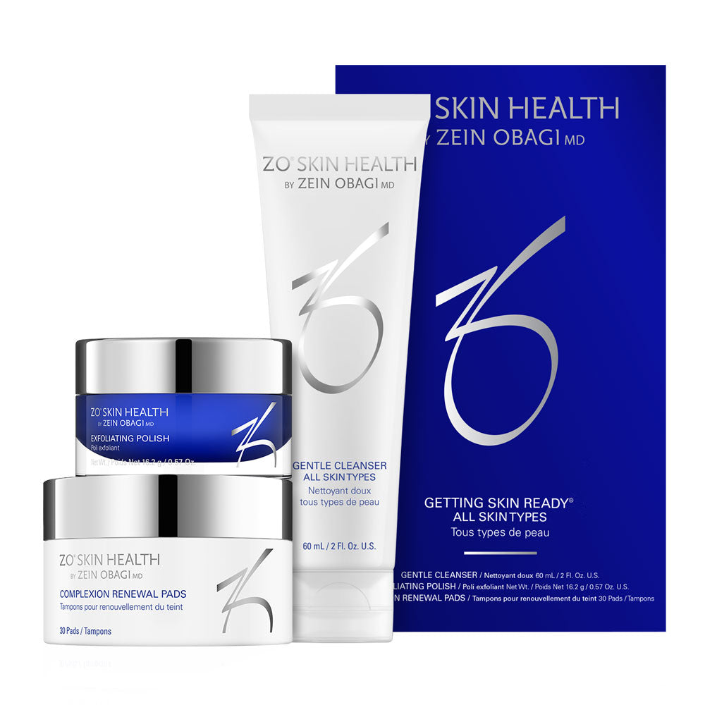 ZO Getting Skin Ready program products